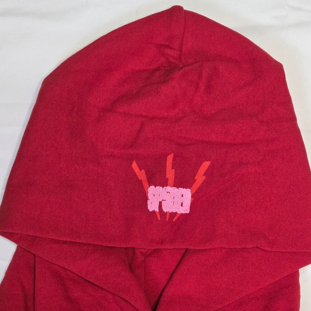 Sp5der Red Angel Number 555 Hoodie XL FW21 - Picture 4 of 14